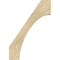 Ekena Millwork 6"W x 28"D x 40"H Westlake Rough Sawn Knee Brace, Douglas Fir BRC06X28X40WTL00RDF - alternate 3